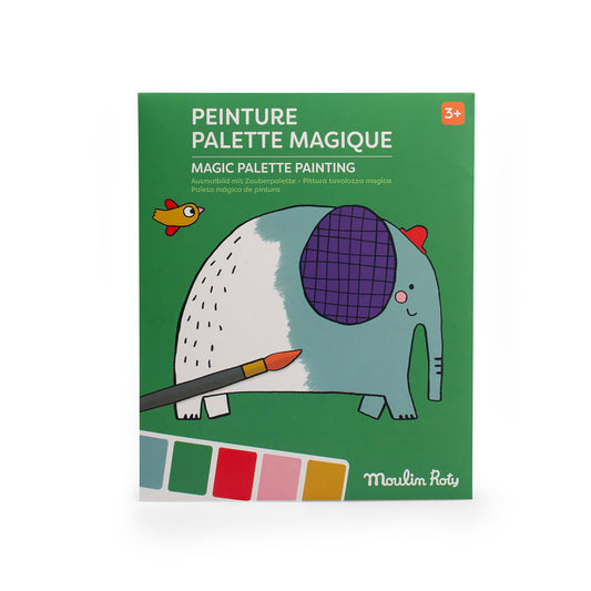Magiske maleark med vandfarve - Les Toupitis