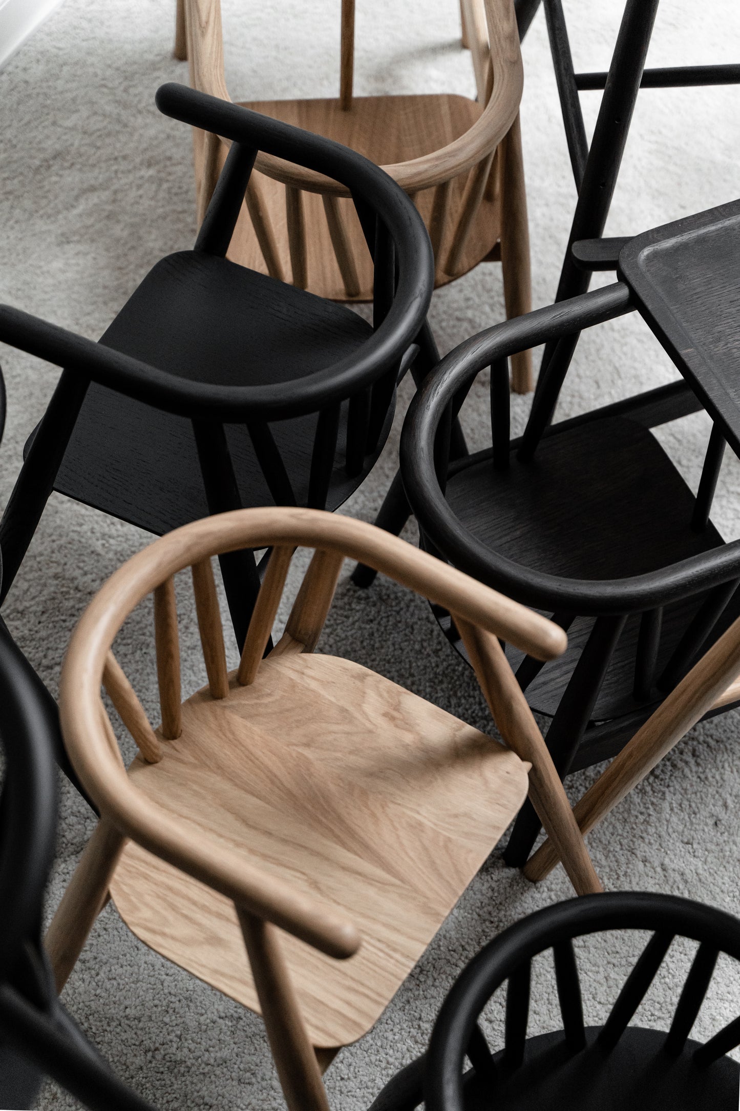 Saga Højstol, Sort eg