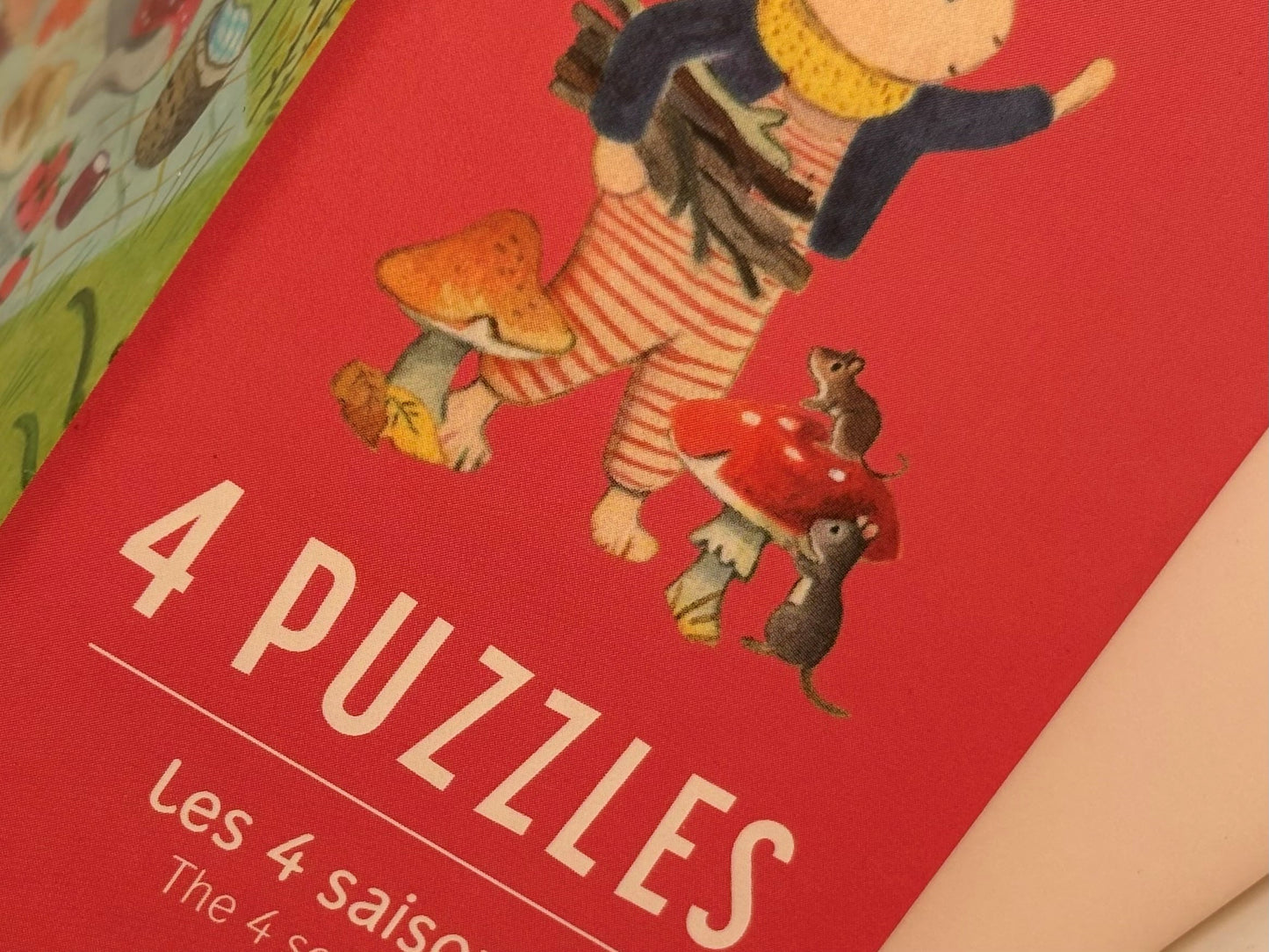 Mini puslespil Årstiderne - La Grande Famille