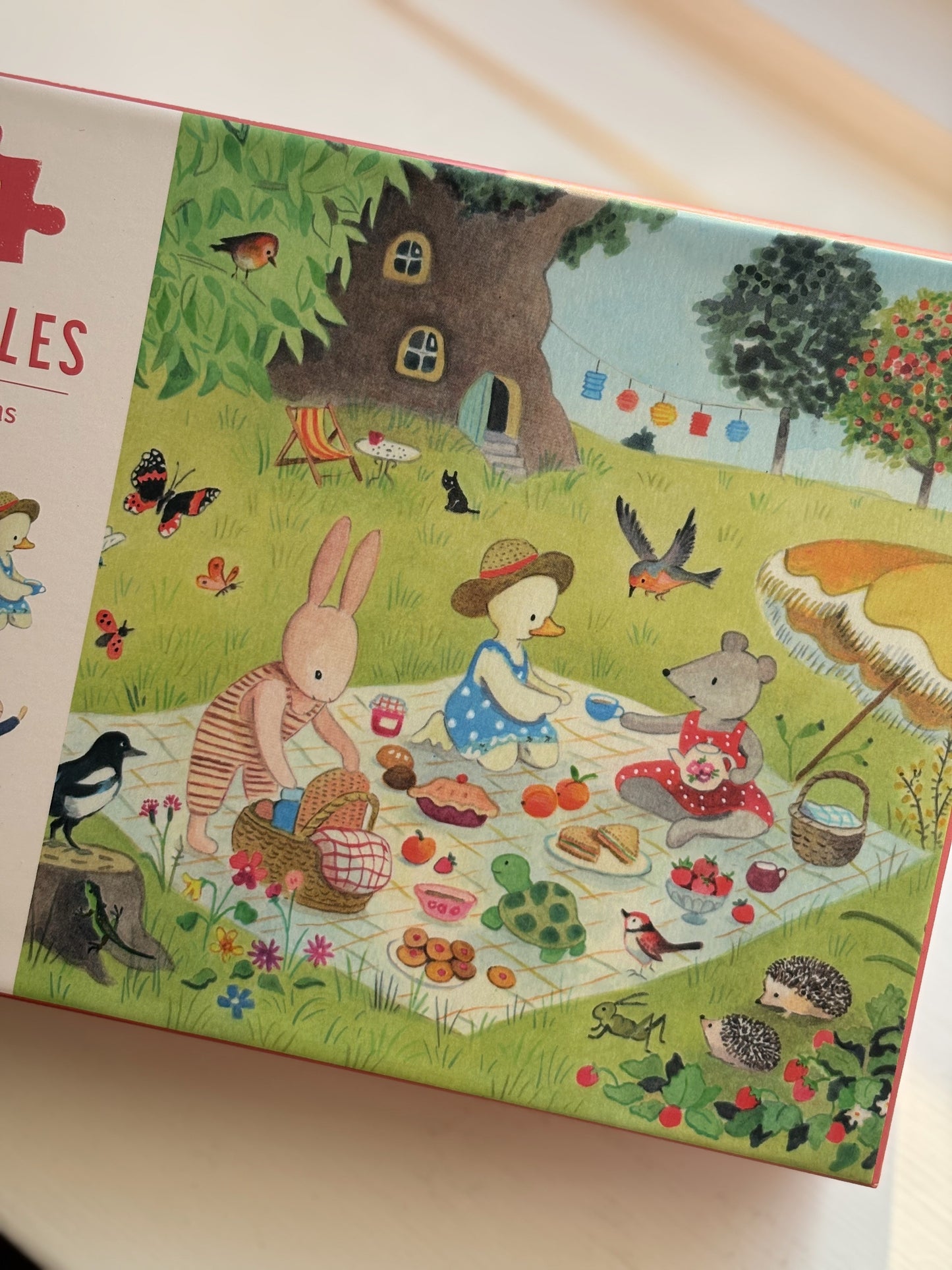 Mini puslespil Årstiderne - La Grande Famille